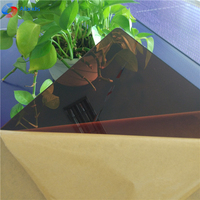 Feuille acrylique 1220 mm x 2440 mm, 6 mm, feuille de plastique PMMA colorée pour signalétique, découpe laser, taille personnalisée OEM