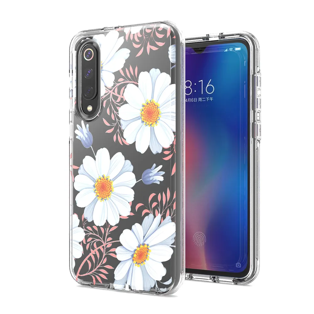 Screen and smartphone protection OEM printed mobile phone case for Xiaomi Mi 9 SE