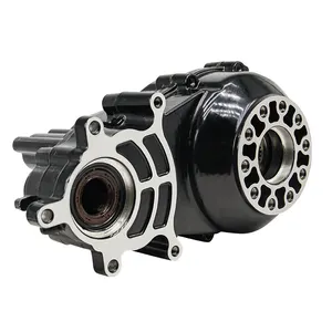 Electric Tricycl Rickshaw Rear Axle Motor Differential Dc Motor Gear Box For Four Wheeler