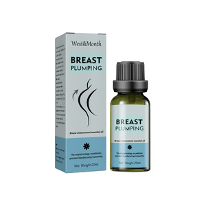 Crème de massage pour l'augmentation mammaire 100% pure et biologique à base de plantes pour femmes, lifting naturel transparent, 20 ml, usage domestique - Product Image 1