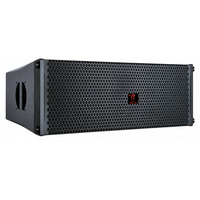 Sistema de Audio Profesional Impermeable con Altavoces Line Array Dobles de 12 Pulgadas para Interiores y Exteriores, Ideal para Teatros Nacionales, Estadios y Eventos