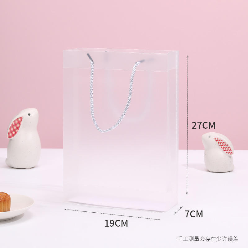 6 pièces Transparent sac à main