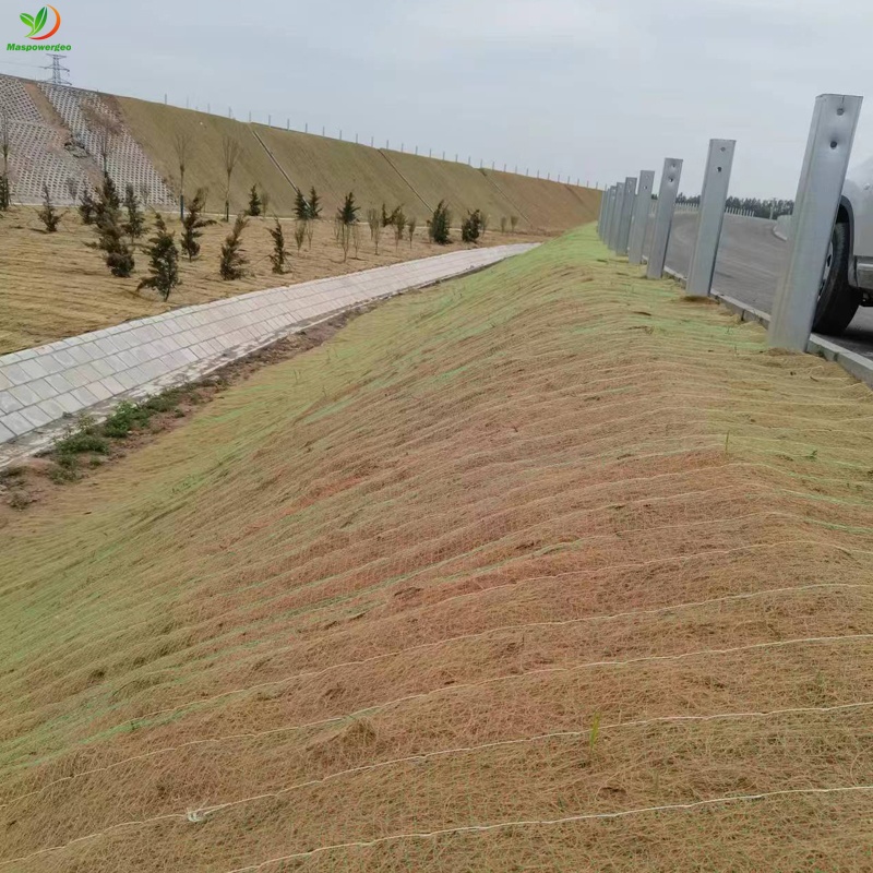 Предварительно замшевая эрозионная катушка для защиты от резкого склона, контроль эрозии реки