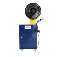 Machine à cerclage de palettes semi-automatique durable avec cadre robuste et longue durée de vie