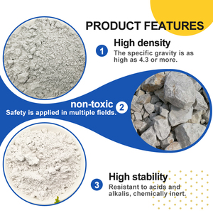 API barite tiêu chuẩn cho khoan dầu bùn trọng đại lý và mật độ cao chất lỏng phụ gia ứng dụng barite - Product Image 3