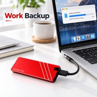 SSD portable OEM ODM 1 To 2 To, disque dur externe à semi-conducteurs à haute vitesse de transfert, disque dur mobile