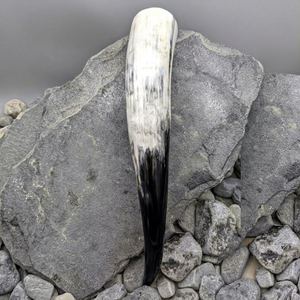 Cuerno de Búfalo Natural Tallado Estilo Vikingo, Decoración para el Hogar, Cuerno para Beber, Hecho a Mano, Pulido, Artesanía para Bodas, SOFIYA CRAFT - Product Image 1
