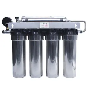 5 Stages 304 Stainless Steel Uf Water Filter Membrane Cartridge Ultrafiltration Water Filter In Line