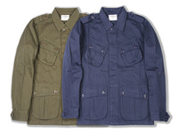 Veste de chasse pour homme de luxe en toile 100% coton imperméable et respirante à plusieurs poches