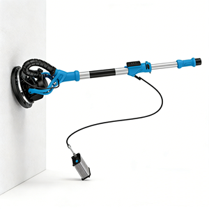 Ponceuse murale électrique professionnelle automatique <span class=keywords><strong>Girafe</strong></span> à vitesse variable 900W avec aspiration des poussières pour ponçage de mastic mural - Product Image 4
