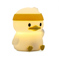 Lampe de nuit de chevet en silicone haut de gamme Pat Light lampe de table LED avec protection des yeux Mini tailles compagnon de sommeil compagnon