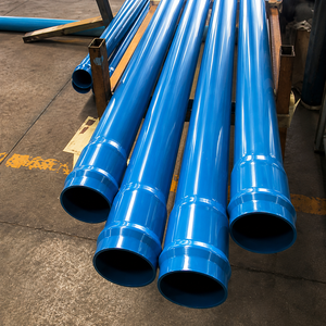 Tuberías de Riego Resistentes a la Corrosión de Alta Presión de PE Azul, Tubos Redondos Anti-UV para Suministro de Agua Agrícola, 6m de Longitud - Product Image 1