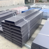 Cannelle de câblage thermolaquée avec hauteur supplémentaire et support de câble, en acier Q235 pour projet de câblage 300 200 2mm 2m CE