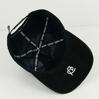 Gorra de Béisbol de 5 Paneles de Gamuza Personalizada de Alta Gama, Diseño de Bordado Elegante, Gorras de Béisbol para Ocio y Vacaciones, Directo de Fábrica