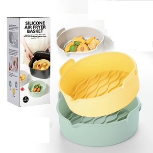 Household Reusable <b>Pot</b> Insert Silicone Baking Mold Air Fryer Liners <b>Set</b> for Tower Basket Silicone <b>Pan</b> Baking Dishes & <b>Pans</b> - Product Image 2