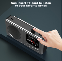 Haut-parleur portable et lecteur multimédia, radio FM professionnelle MP3/MP4