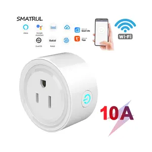 Factory Direct Mini Wifi Smart Plug 16A Power Switch Support Alexa Google Home Tuya