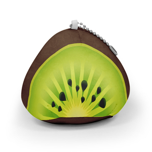 Kawaii Anime Fruit Plush <strong>Keychain</strong> Cute Round Mini Pillow <strong>Keychain</strong> Sublimation <strong>Custom</strong> Your Own Design - Product Image 2
