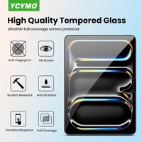 Protector de Pantalla de Vidrio Templado para Tablet al por Mayor para iPad Pro 10.2 10.5 11 12.9 13 con Marco Guía de Instalación