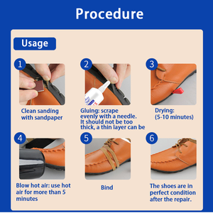 Profession eller Schuh kleber Superstar ker wasserdichter Klebstoff für die universelle Schuh reparatur Sofortiger Schuh kleber - Product Image 6