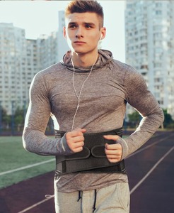 Unisex trở lại Brace với 6 vẫn làm việc an toàn thoáng khí thắt lưng trở lại vành đai chống trượt thắt lưng hỗ trợ thắt lưng trở lại niềng răng - Product Image 5