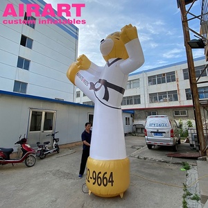 Poupée gonflable de karaté, jouets gonflables personnalisés de dessin animé d'<span class=keywords><strong>homme</strong></span> de Taekwondo de publicité extérieure - Product Image 2