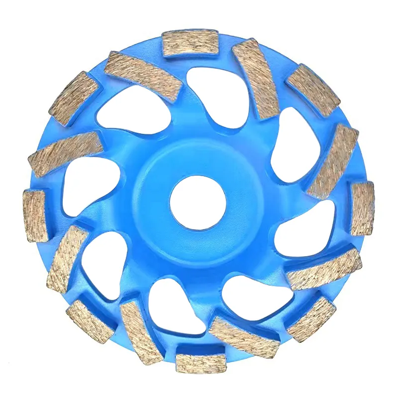 Amoladora angular de 125mm, rueda de copa de molienda de diamante para pulir piedra, mármol, granito, herramienta abrasiva