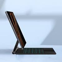 Nouveau clavier magique pour tablette IOS Tab S8 Ultra 14.6 SM-X900 SM-X906B X906, housse intelligente sans fil, clavier à ciseaux, rétroéclairage RVB, étanche, USB-C
