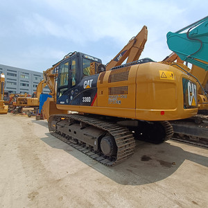 Mini-excavatrice 330D de 33 tonnes, modèle 2023, avec godet de terrassement de 1,65 m de capacité, moteur sur chenilles d'occasion - Product Image 4