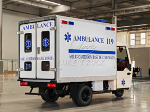 Ambulance à trois roues Véhicule médical d'urgence à 3 roues Transport de premiers secours en zone rurale Ambulance - Product Image 5
