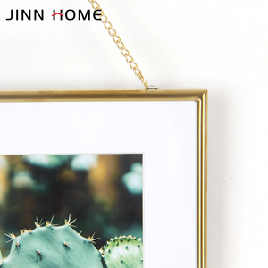 Jinn Nhà Vàng Hiện Đại Cắt Dán Kim Loại Nhôm Khung Ảnh 3 Pcs Bạc Sắt <span class=keywords><strong>Mdf</strong></span> Cho Trang Trí Nội Thất & Trang Trí Sử Dụng - Product Image 4