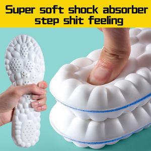 <span class=keywords><strong>Solette</strong></span> Sportive con Tecnologia 4D Cloud in <span class=keywords><strong>Memory</strong></span> <span class=keywords><strong>Foam</strong></span> Morbide e Traspiranti con Ammortizzazione per Assorbimento degli Urti e Cura Ortopedica per la Corsa - Product Image 3