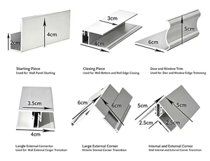 Panneaux muraux en métal sculpté écologiques pour rénovation extérieure de ferme, isolés en mousse PU pour bâtiments préfabriqués, chambres froides et entrepôts - Product Image 4