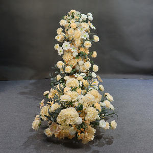 Guirlande florale artificielle en cascade pour table de mariage, chemin de table, décoration de fête d'anniversaire, scène et vitrine - Product Image 1