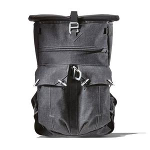 Sac à dos pour ordinateur portable d'usine, échantillon gratuit, sac à dos à enroulement pour homme, avec matériau Oxford léger, design imperméable à enroulement - Product Image 6