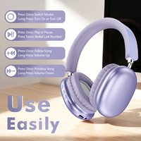 Ventes Flash : Casque sans fil B46 pour bureau et loisirs, Écouteurs HIFI Stéréo, Casque supra-auriculaire personnalisé