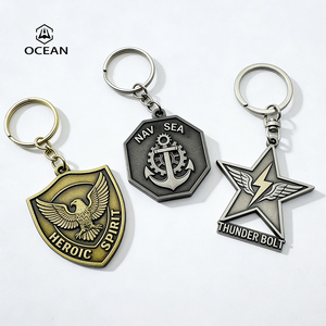 Portachiavi in Metallo Personalizzato con Logo Fitness Smaltato Portachiavi Girevole in Metallo con Logo Personalizzato per Palestra - Product Image 2
