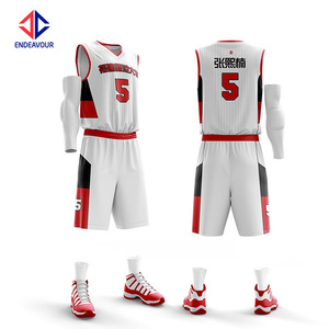 Échantillon disponible, maillot de basket-ball personnalisé, dernière usine fiable, uniforme de basket-ball personnalisé pour club - Product Image 4