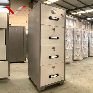 Archivador resistente al fuego de dos horas al por mayor, Armarios con cajones ignífugos para uso en oficina, archivador de almacenamiento de acero - Product Image 5