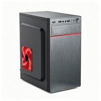 Chasis de PC ATX Mini ITX Popular de 350 mm, Compacto, 4 Ranuras PCI, HDD, SSD, Buena Disipación de Calor, Accesorios para Host de Juegos de Escritorio