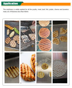 Profesional eléctrico carne bistec hamburguesa marcador bistec carne parrilla máquina propiedad estable - Product Image 6