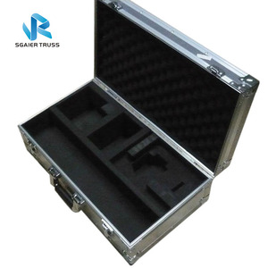 FlightCase <span class=keywords><strong>de</strong></span> aluminio personalizado <span class=keywords><strong>de</strong></span> alta calidad <span class=keywords><strong>Dj</strong></span> Flight Turntable Case con espuma - Product Image 5