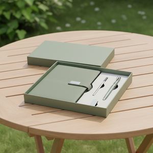 Ideas de Cajas de Regalo de Lujo Personalizadas al por Mayor 2026: Cuaderno A5 de Cuero PU con Bolígrafo, Taza Térmica, Tapa Rebotable y Set de Regalo Novedoso - Product Image 5