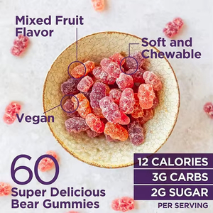 เยลลี่เห็ดหลินจือสูตรธรรมชาติ วีแกน ออร์แกนิก ฟูลสเปกตรัม สำหรับผู้ใหญ่ บรรจุ 60 ชิ้น เสริมสร้างภูมิคุ้มกัน (ฉลากสินค้าสั่งผลิต) - Product Image 4