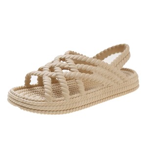 Ciabatte a spina <span class=keywords><strong>di</strong></span> pesce da donna, alla moda, con suola spessa, ciabatte floreali grandi da donna - Product Image 1