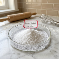 Bicarbonate d'ammonium, additifs alimentaires utilisés en confiserie et dans la fabrication alimentaire, prix de vente en gros