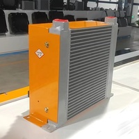 Nouveau Refroidisseur d'huile hydraulique à plaques en aluminium AH1012T 100L/min, Radiateur de refroidissement moteur, Ventilateur de refroidissement, Refroidisseur d'air 24V/220V