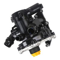 Ensemble de pompe à eau électrique avec thermostat, pompe à liquide de refroidissement avec joints 06L121012A pour Audi/Passat/Polo/Tiguan/Touareg
