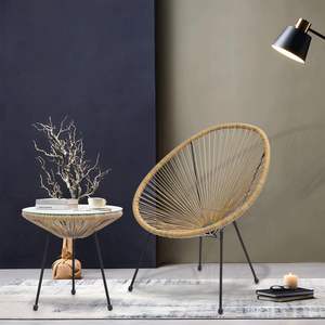 Vente en gros d'ensemble de chaise et de <span class=keywords><strong>table</strong></span> <span class=keywords><strong>Acapulco</strong></span> modernes faits à la main best-seller d'usine en acier résistant aux intempéries - Product Image 3