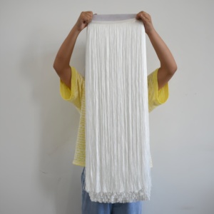 Flecos de Tela de Poliéster de Seda de Alta Calidad, 100 cm, 40 Pulgadas de Largo, Hilo Delgado y Brillante, para Decoración de Vestidos - Product Image 3